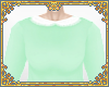 ☽ sweater; mint