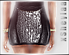 $ Sequin/Leather Skirt 1