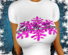 Snowflake Bae Pink Top