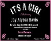 Joy Alyssa Davis BC