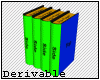 Derivable Row of Books