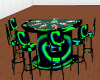 Neon Black Jack Table