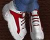 に- Red Sneakers