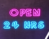 M l 24 hs Open  Neon e