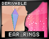 * Crystal earrings - der