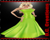 DC! Eva Lime Green Gown