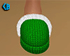 Green Knit Slipper F drv