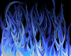 Animated Blue Flames