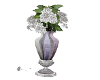 Lilac & Silver Vase