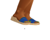 Royal/Lime Sandals