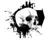 grafitti Skull