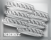 |gz| silver di bracelets