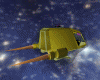 Animated Space Ship