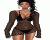 Robe de plage Noire