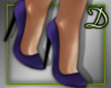 [D] Classic Pumps,purple