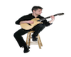 background palyer guitar