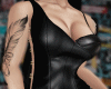 e. Leather Dress + tatto