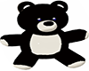 Black White Teddy Bear