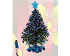 ! CHRISTMAS TREE ~  BLUE
