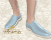 e_baby blue wedding shoe
