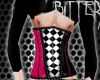 Harley Boy Corset Pink