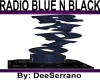 RADIO BLUE N BLACK