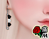 蝶 Heart Pin Earring v2