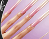 Pink Babe Nails