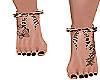 Leopard Feet Tatoo