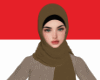 Brown Hijab