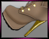 Gold Spike Boots