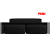 Ottoman Black Couch