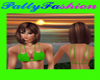 [PF]Sexy Lime Bikini Top