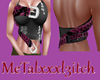 Purple Punk/metal top