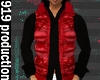 [919] Red Puff Vest