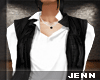 (JS) White Shirt Jacket