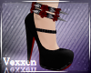 + Spiked Red Rose Heel +