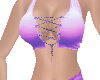 Laced Top Purple