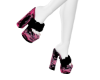 fur heels bubble