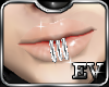 EV Silver Tripl Lip rinG