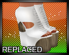 :RD:White Stylish Wedge
