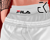 white sports shorts