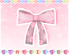 ✰S Vals Bow Pink