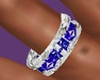Saphired Wedding Ring M
