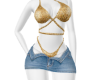 NXS Gold Bikini Set