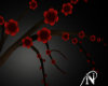 [N]Red Passion Wall Tree
