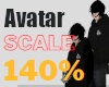 Scaler 140% Avatar