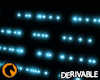 Teal Wall lights