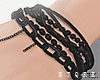 P. Black Bracelet