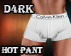 D4rk White Hot Pant